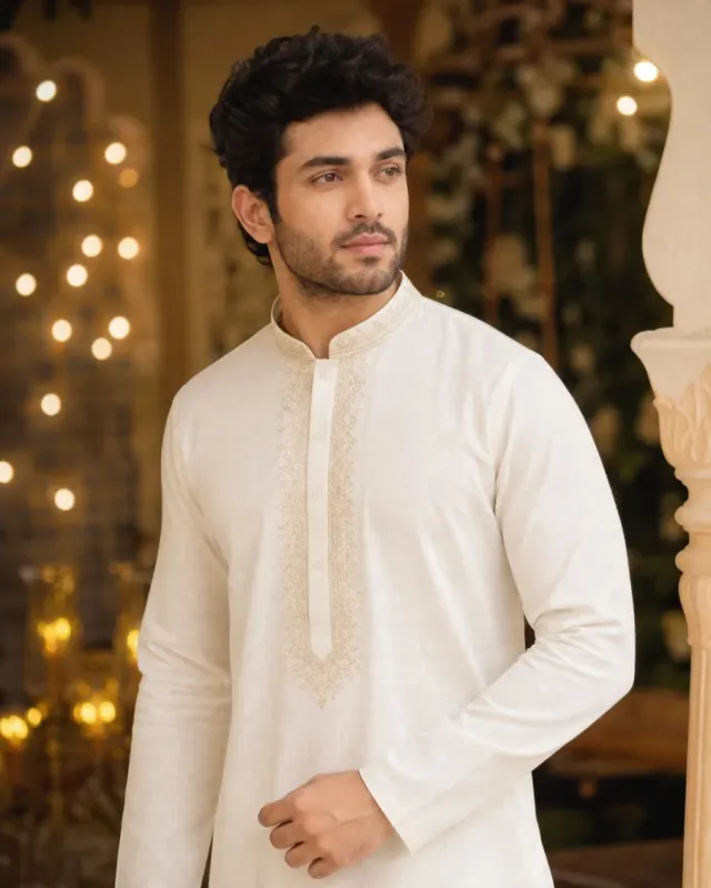 Premium Cotton Panjabi — Crown Craft